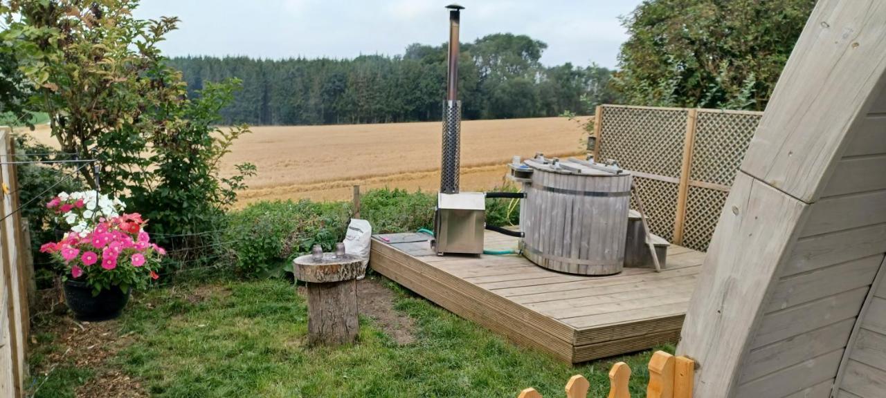 Norwell View Farm Glamping With Hot Tubs Hotel Bath Eksteriør billede
