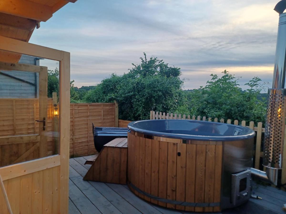 Norwell View Farm Glamping With Hot Tubs Hotel Bath Eksteriør billede